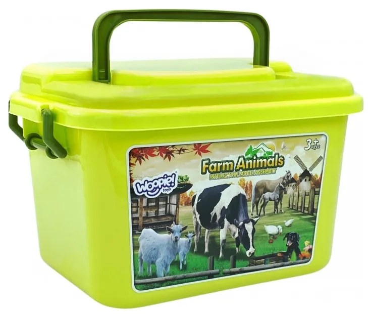 Woopie zestaw figurki farma + kuferek 57 el.