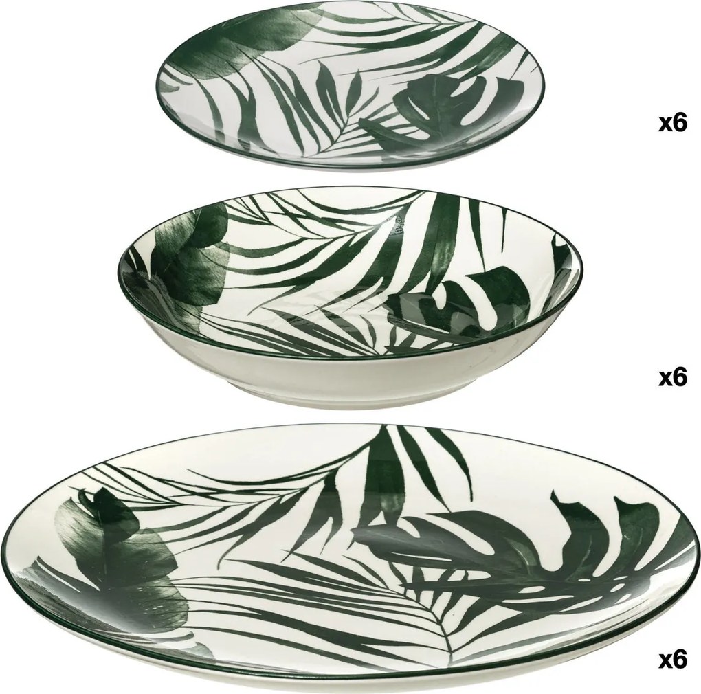 Zastawa stołowa PALME, 18 elementów
