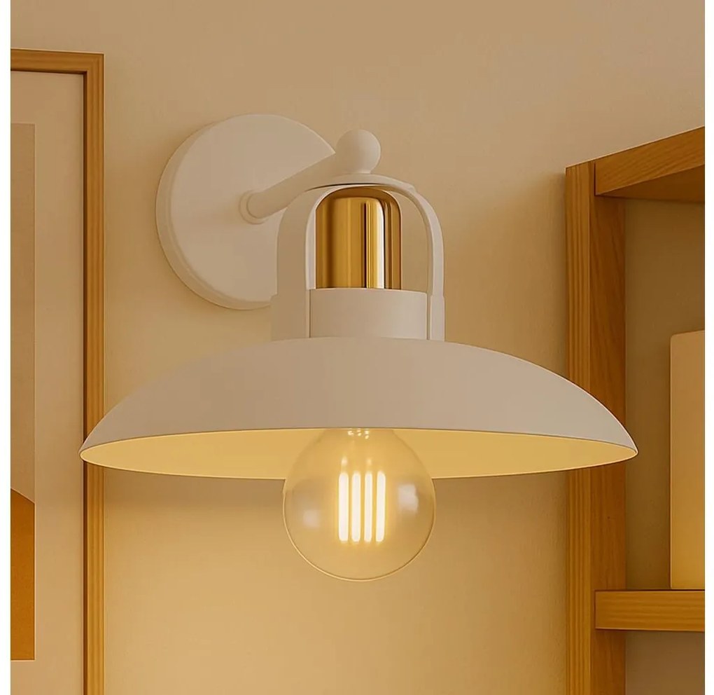 Brilagi - LED Kinkiet FLAMENGO 1xE27/60W/230V biały