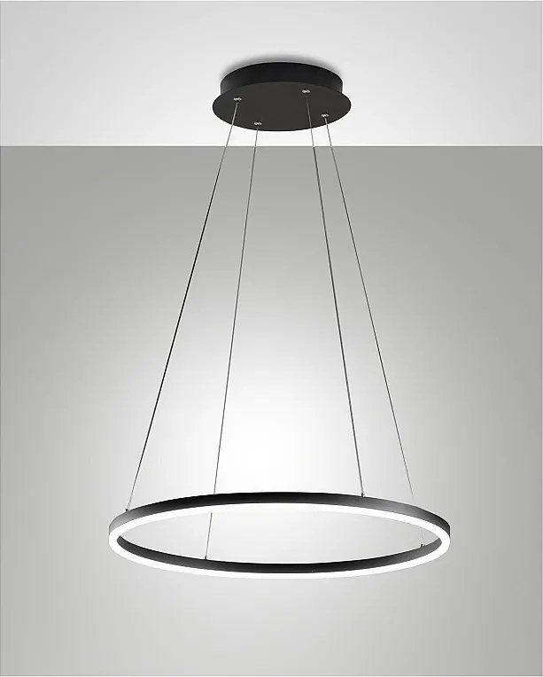Lampa wisząca LED GIOTTO 36W czarna 3508-40-101 Fabas Luce
