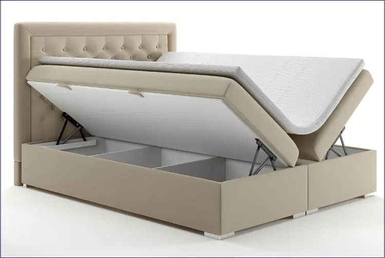 Łóżko małżeńskie boxspring 180x200 S5-D34