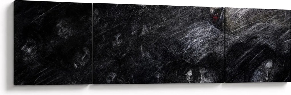 Obraz - Smutek i wyrzeczenie (170x50 cm)