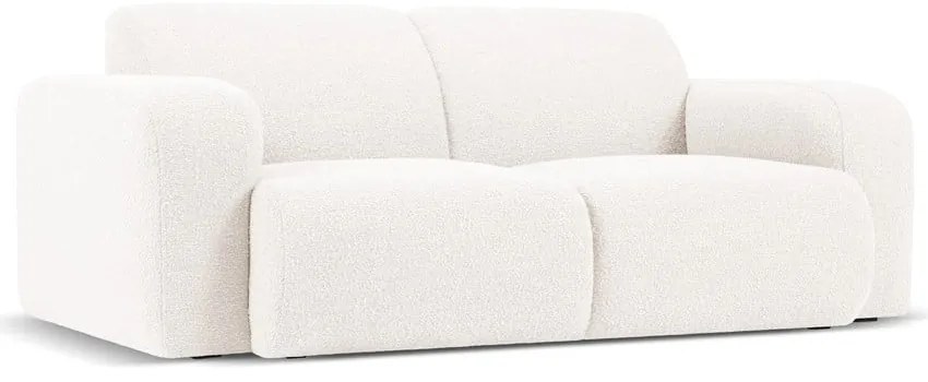 Biała sofa z materiału bouclé 170 cm Molino – Micadoni Home