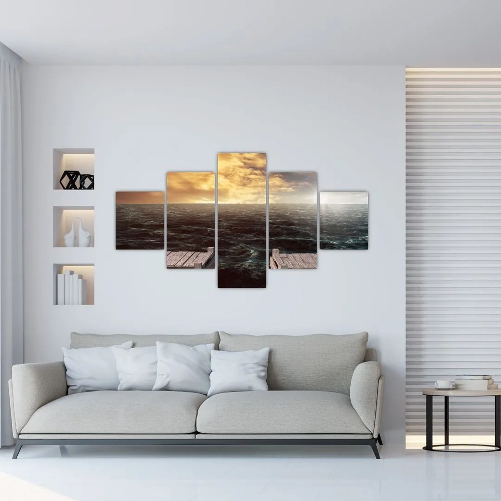 Obraz morza (125x70 cm)