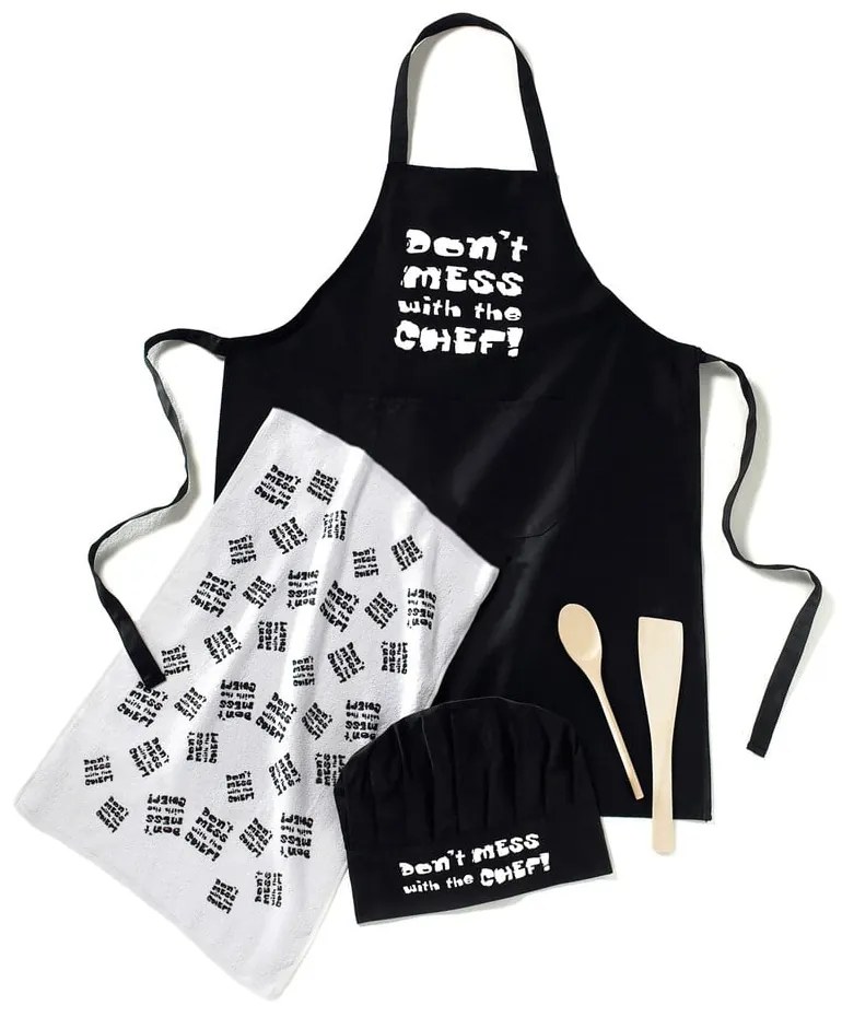 5-częściowy zestaw dla kucharzy Cooksmart ® Don't Mess With The Chef