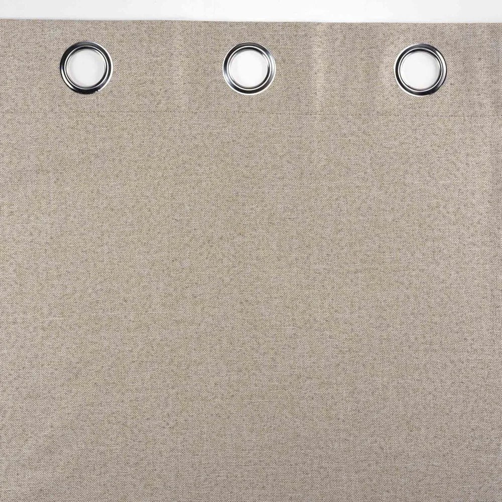 Beżowa zasłona zaciemniająca 140x260 cm Crepuscule – douceur d'intérieur
