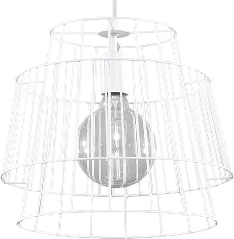 Lampa wisząca GATE biała