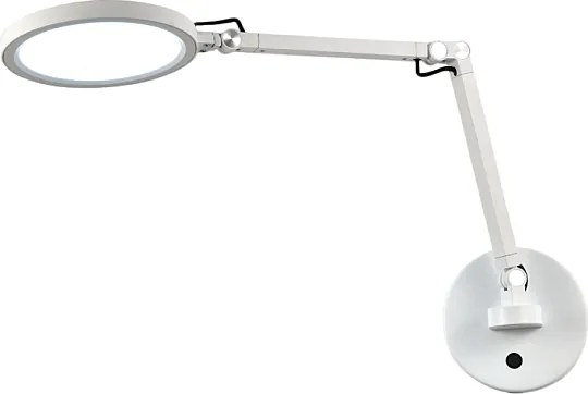 Regina - Okrągła, regulowana lampa ścienna Fabas Luce - 9W Ściemnialna lampa ścienna LED CCT (3000K, 4000K, 5000K, 6000K) - Aluminium