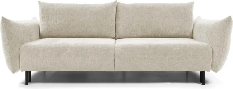 Sofa ADEL z funkcja spania i pojemnikiem ECRU OVER THE HORIZON 03