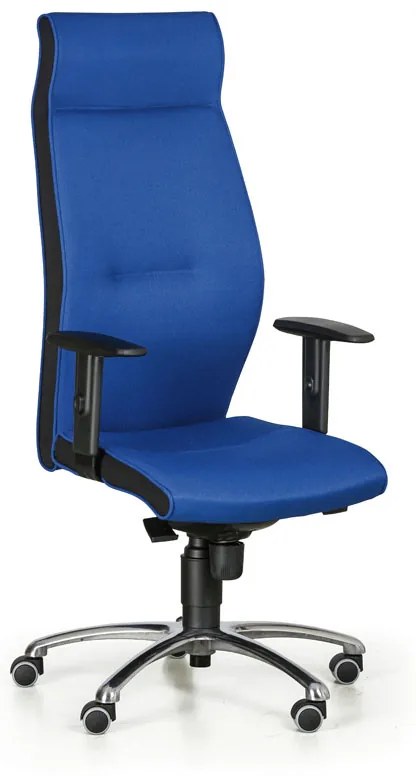 Krzesło dyspozytorskie MEGA PLUS, niebieski