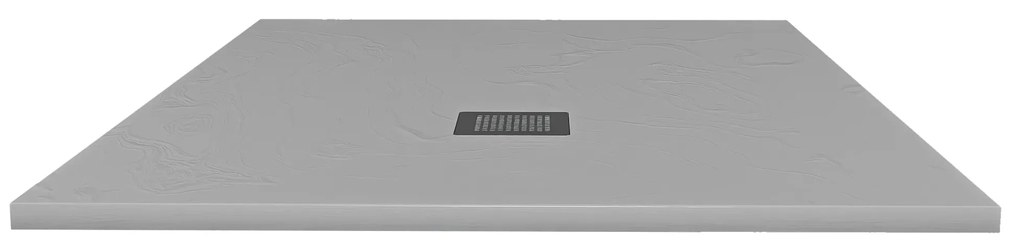 Brodzik z konglomeratu prostokątny 120 x 90 DIAMO White