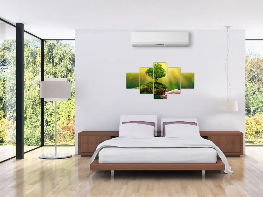 Obraz - Matka ziemia (125x70 cm)