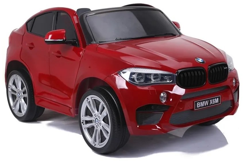 Auto na akumulator nowe bmw x6m czerwone lakierowane