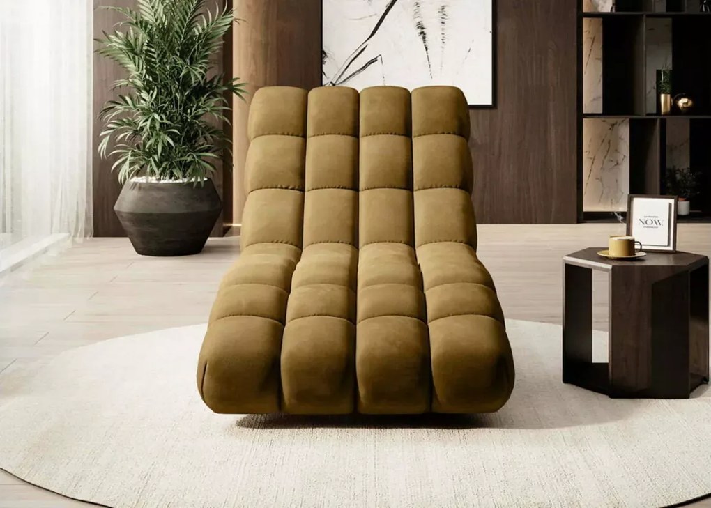 Pikowany szezlong Del 80 nowoczesny design