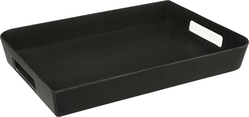 Taca Melaminowa Czarna 35 x 25 cm Kolekcja 'Noir Kitchen'