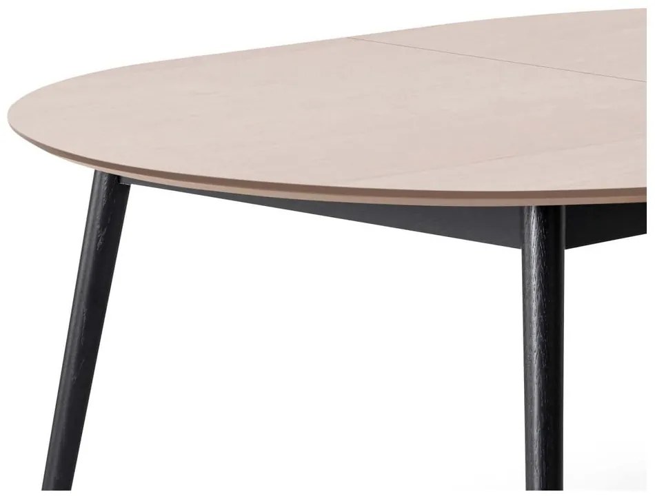 Okrągły rozkładany stół z blatem w dekorze dębu ø 135 cm Meza – Hammel Furniture