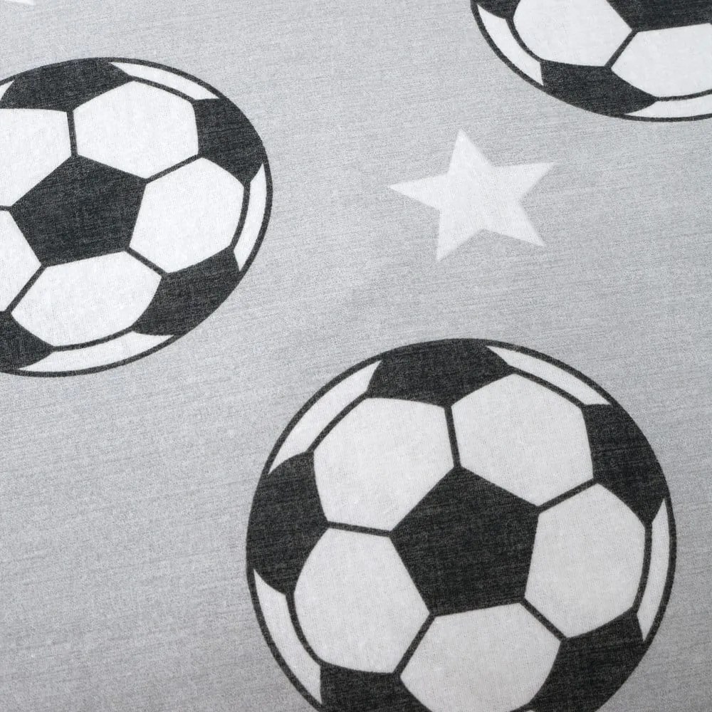 Flanelowe prześcieradło dziecięce do łóżeczka 70x140 cm Football Stars – Catherine Lansfield
