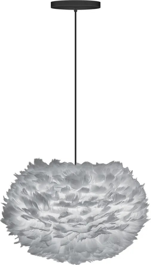 Jasnoszary abażur ø 45 cm Eos medium – UMAGE