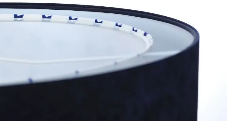 Granatowa lampa wisząca dziecięca A9-P24