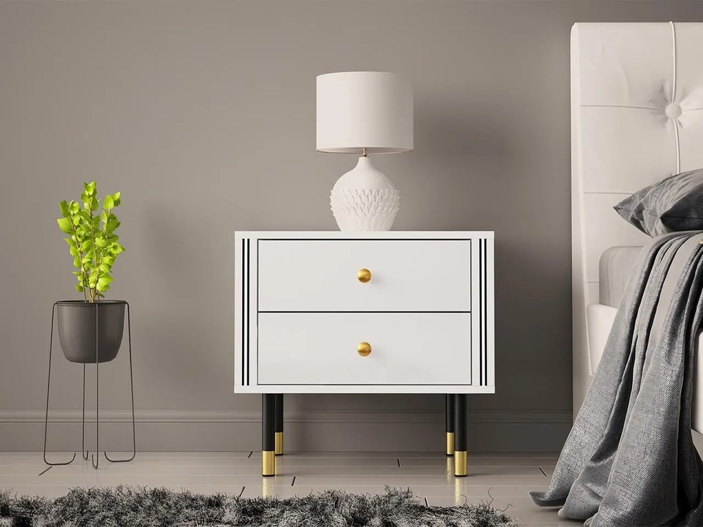 Szafka nocna 55 Wiastan 04 z oświetleniem LED