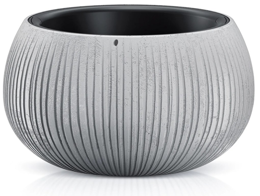 Donica ogrodowa Beton Bowl 29 cm szary PROSPERPLAST