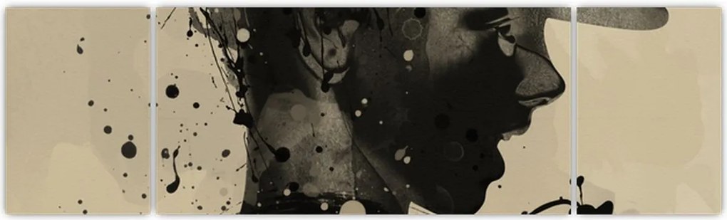 Obraz - Kobieta jazzowa (170x50 cm)
