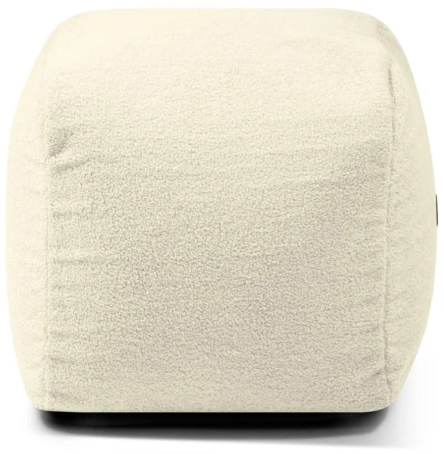 Brązowy worek do siedzenia z materiału bouclé Plus 50 Lounge – SLOWDOWN