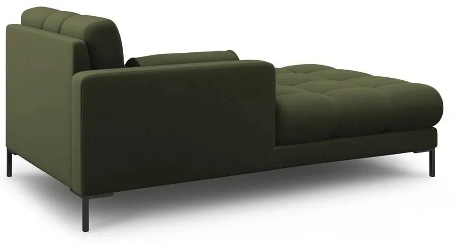 Zielony szezlong (prawostronny) Bali – Cosmopolitan Design