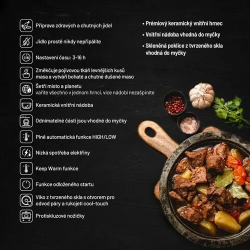 Lauben Wolnowar Slow Cooker 3500SB