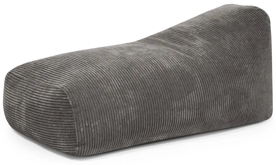 Ciemnoszary sztruksowy worek do siedzenia Snug 130 – SLOWDOWN