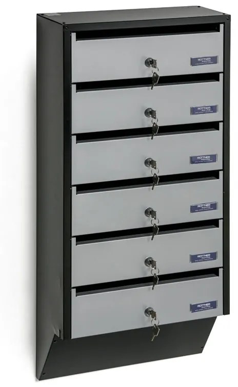 Modułowa skrzynka pocztowa na listy DEPOT 6