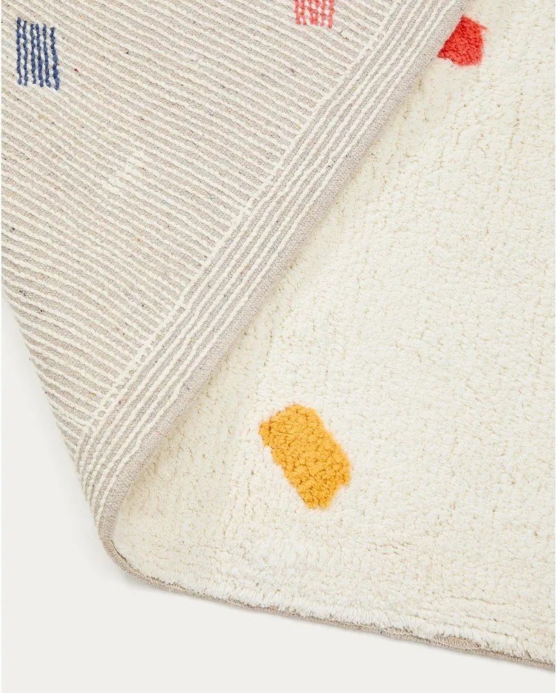 Kremowy bawełniany dywan dziecięcy 90x150 cm Epifania – Kave Home