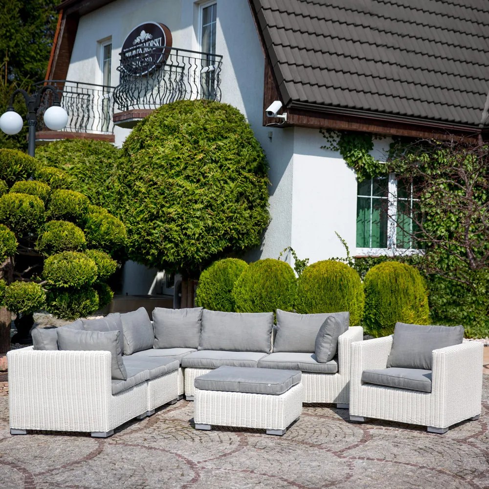 Zestaw mebli ogrodowych z technorattanu Dorothee PATIO