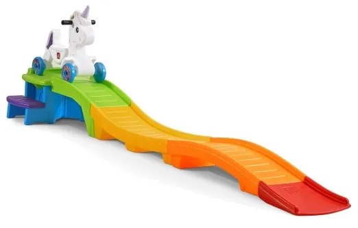 Step2 kolejka górska tor jeździk jednorożec unicorn
