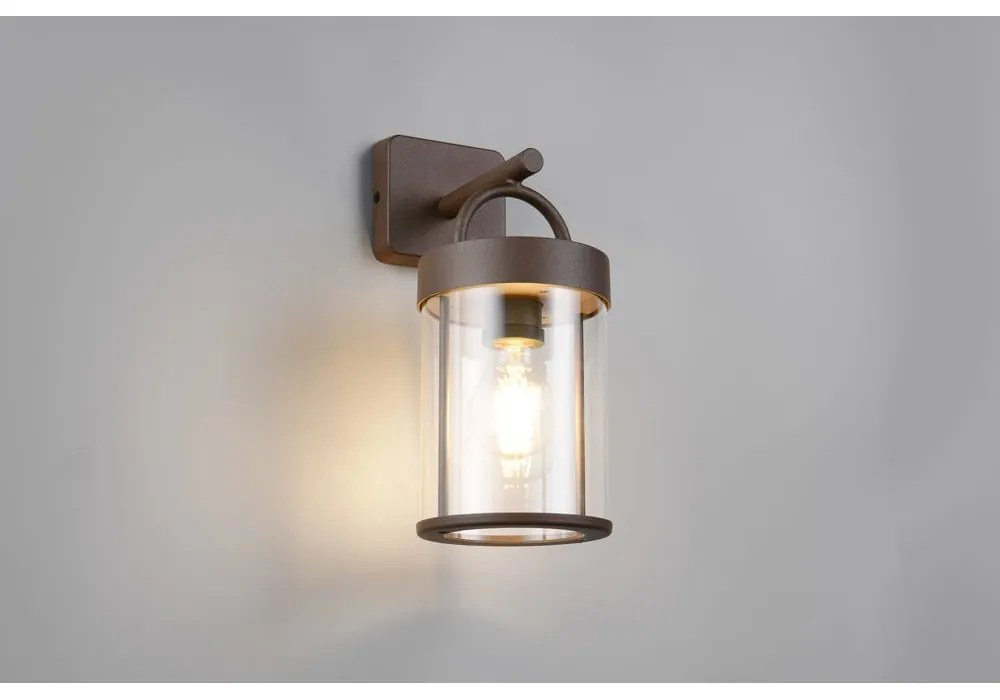 Zewnętrzna lampa ścienna (wysokość 29 cm) Almeria – Trio