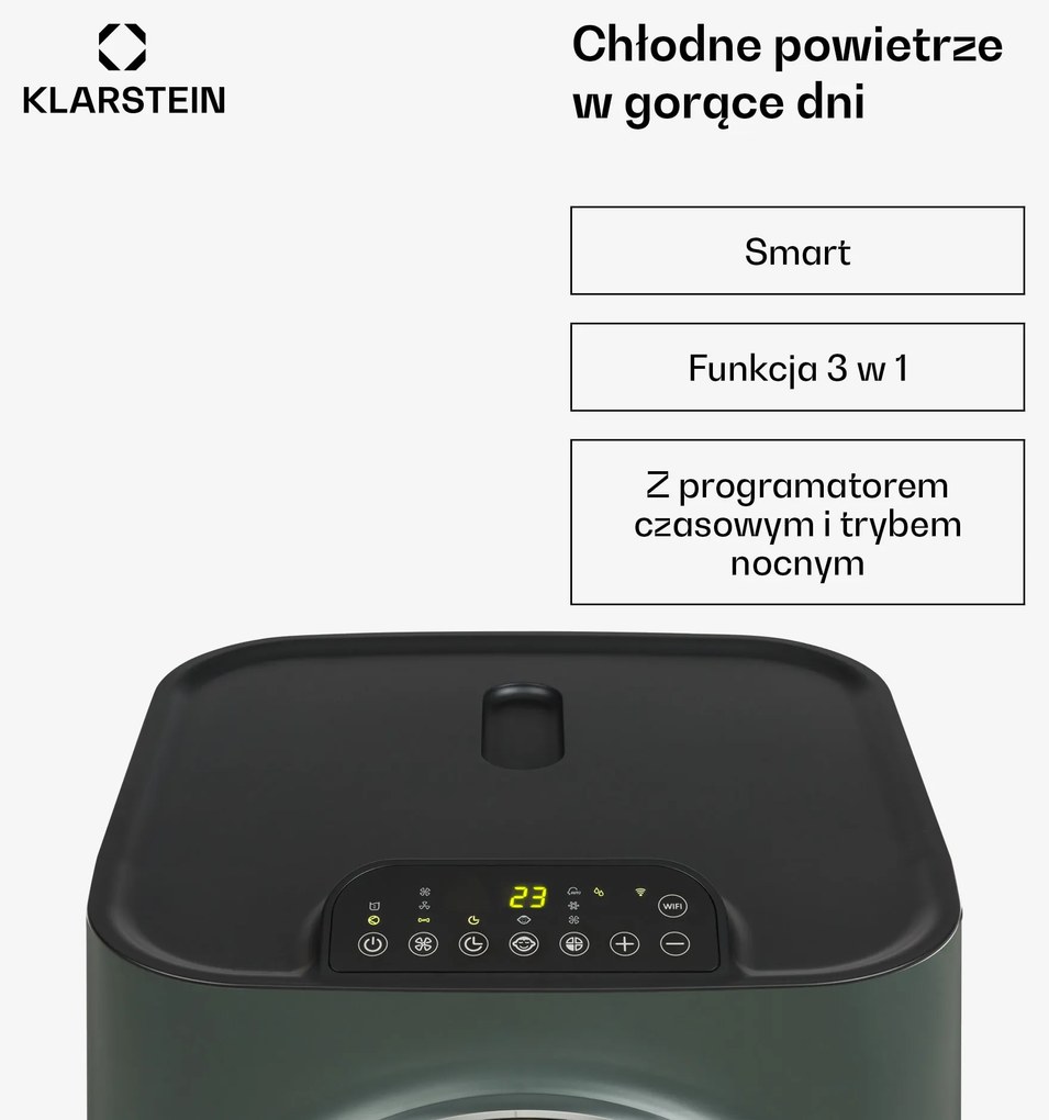 Klarstein Kraftwerk Smart klimatyzator przenośny