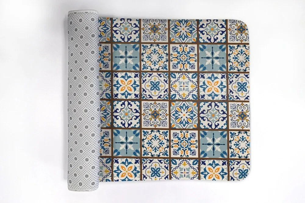 Dywanik łazienkowy antypoślizgowy Dywanik łazienkowy antypoślizgowy Wzory geometryczne