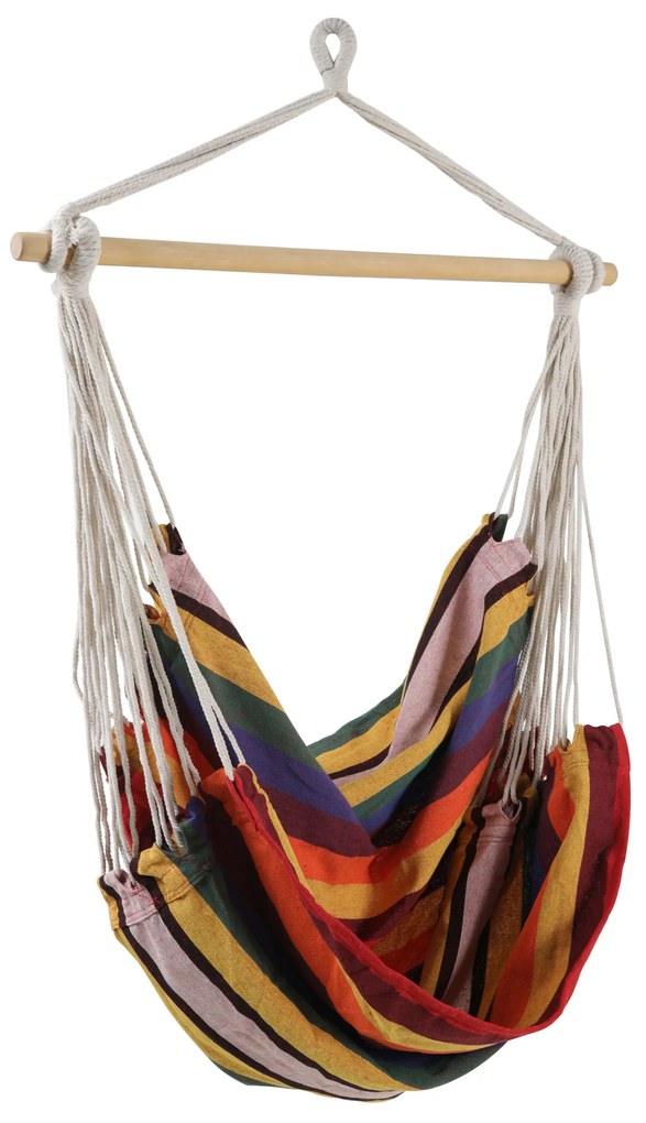 Krzesło brazylijskie 100 x 130 cm paski PATIO