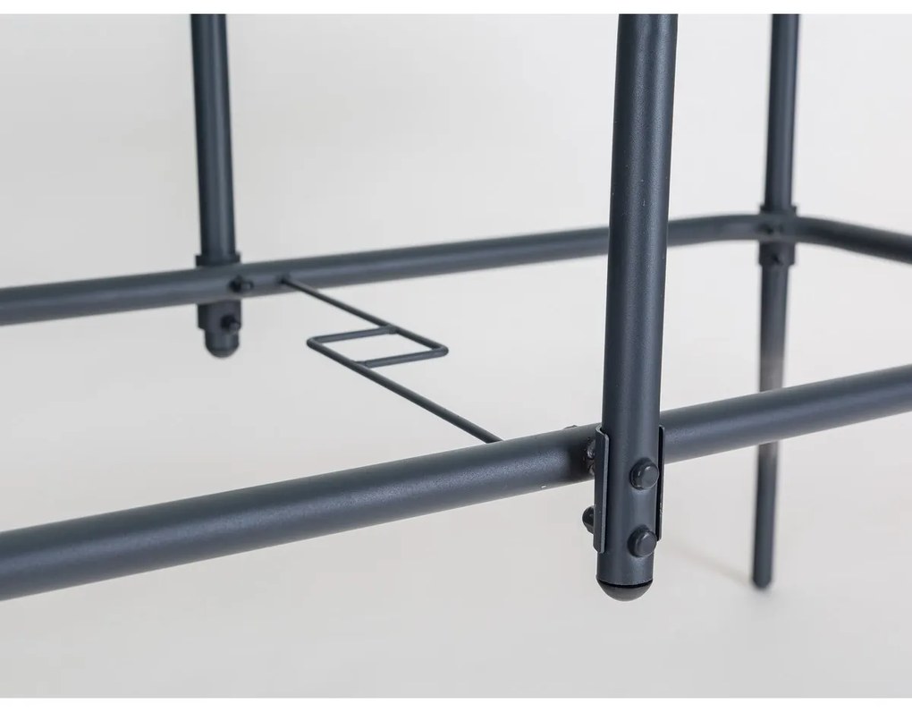 Happy Green Stół ogrodowy ze szklanym blatem Verre, 150 x 90 x 72 cm