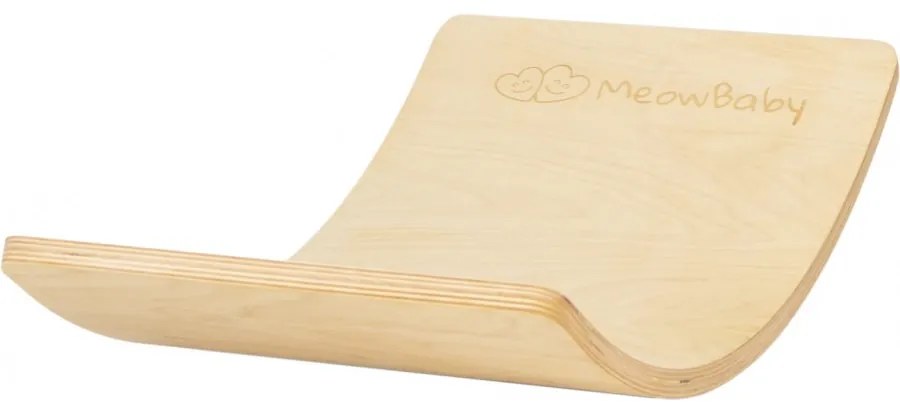 Deska do balansowania 64x30cm dla dzieci drewniany balance board - meowbaby®