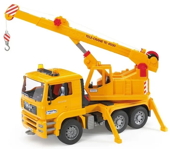 Bruder 2754 Pojazdy budowlane Żuraw MAN TGA, 1:16
