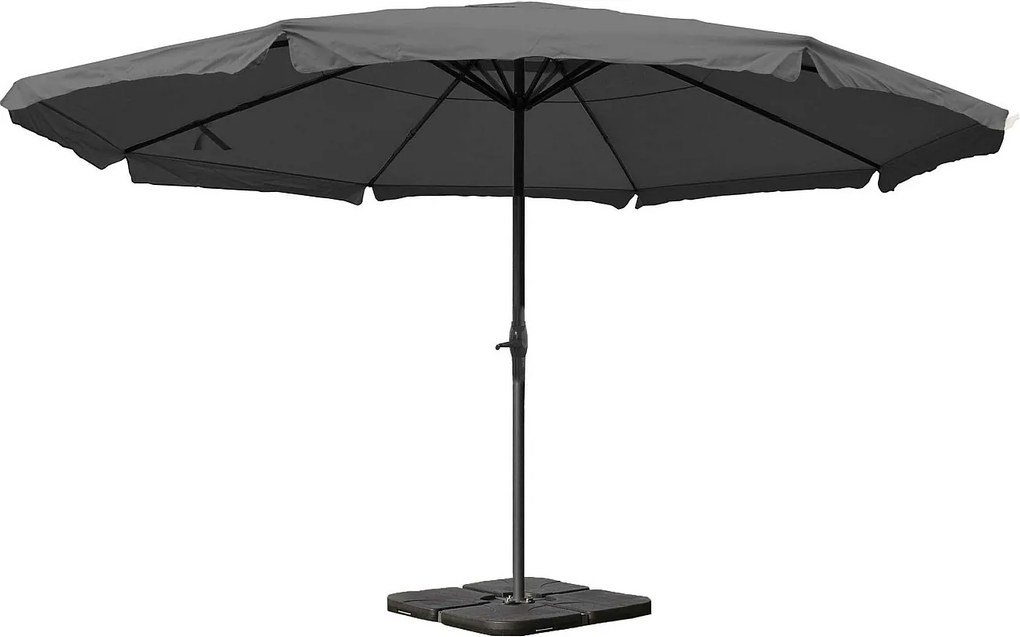 Parasol Carpi Pro,  antracyt ze stojakiem