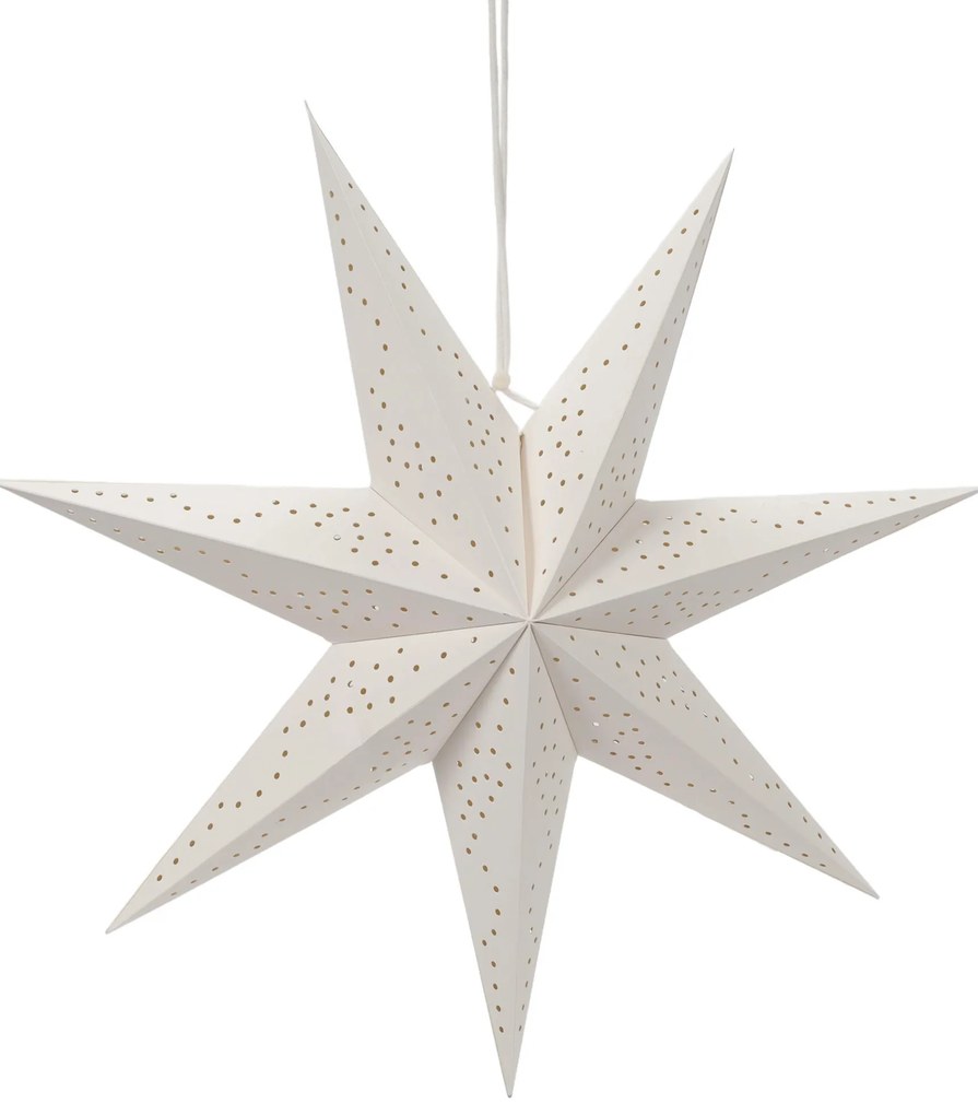 Dekoracja na okno, gwiazda z papieru, 45 cm
