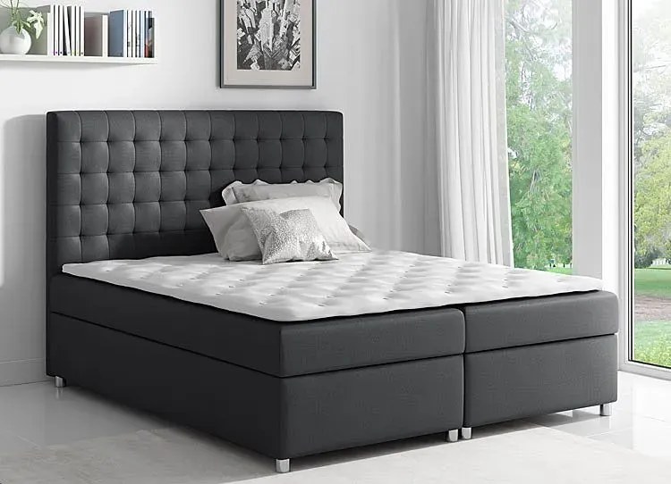 Łóżko kontynentalne Husa 180x200 - 44 kolory