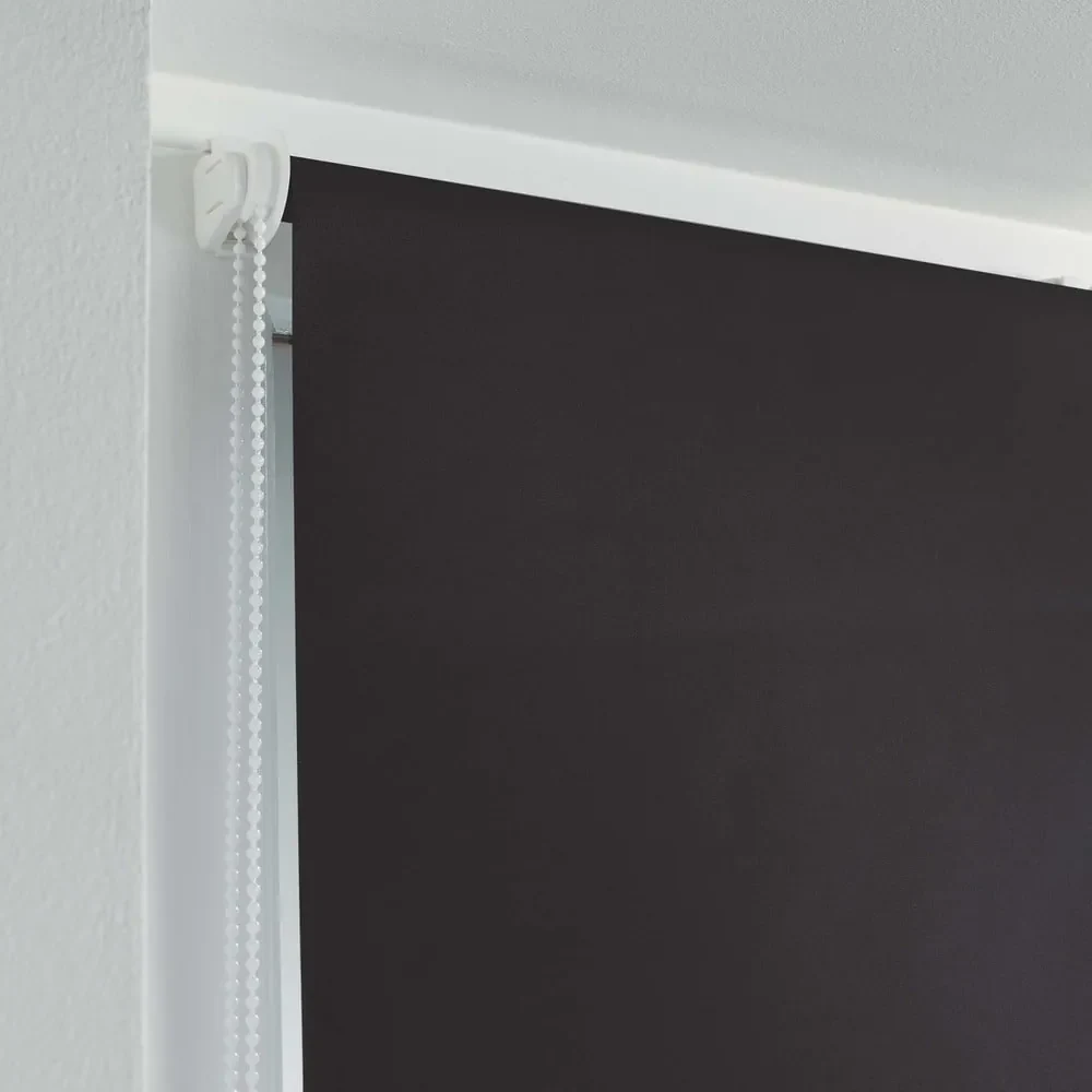 Czarna tekstylna roleta 90x180 cm Occult – douceur d'intérieur