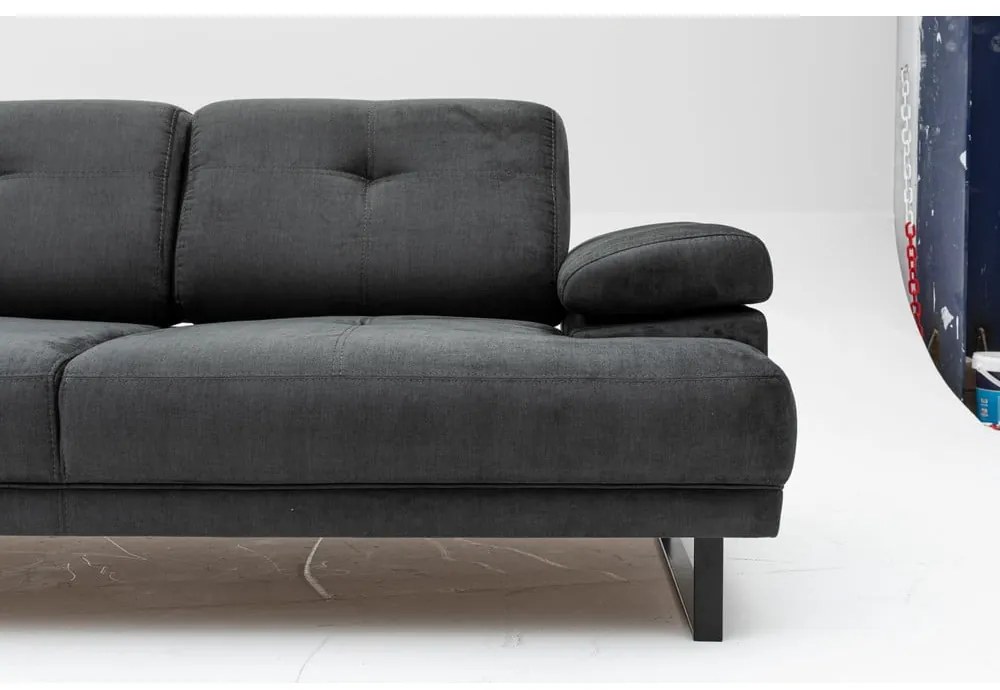 Ciemnoszara sofa 199 cm Mustang – Balcab Home