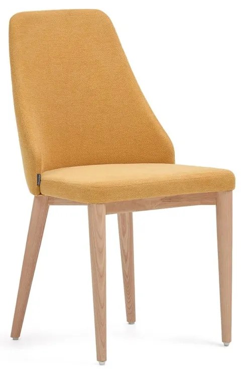 Musztardowe krzesło Rosie – Kave Home