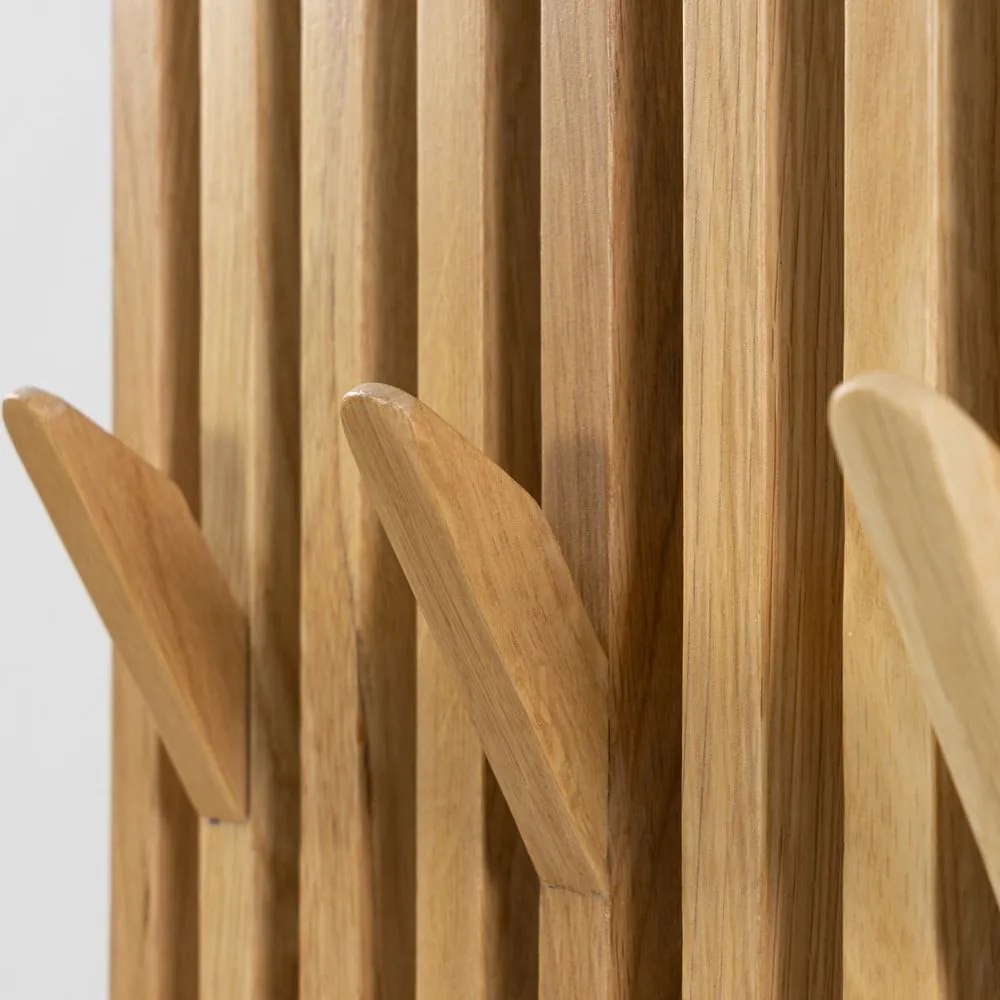 Metalowy wieszak ścienny w naturalnym kolorze 24 cm Parco – Spinder Design