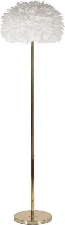 Lampa podłogowa Feathers Slim biała cm Ø43X170