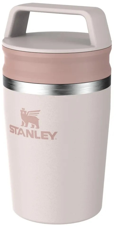 Jasnoróżowy kubek termiczny ze stali nierdzewnej 230 ml Café-To-Go Travel Mug Rose Quartz – Stanley
